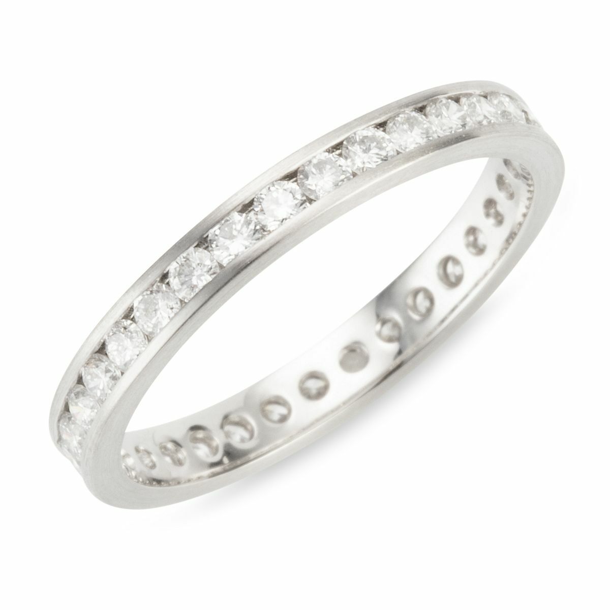 Bild 1 von PLATINITY Eternity-Ring mind. 32 Brillanten zus. ca. 0,80ct Platin 950