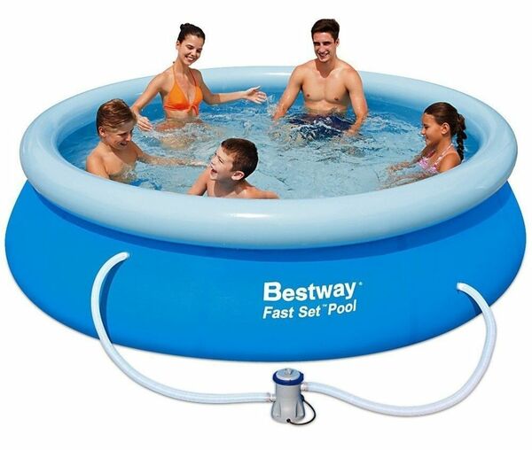 Bild 1 von Bestway Pool Fast Set Ø 305 x 76 cm, inkl. Filterpumpe