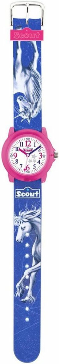 Bild 1 von Scout Quarzuhr Crystal, 280305023, mit Einhornmotiv, ideal auch als Geschenk