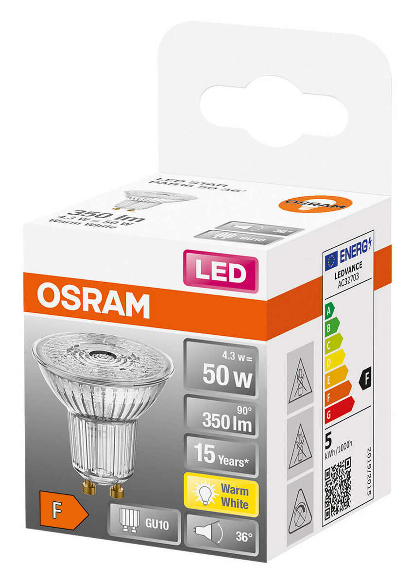 Bild 1 von OSRAM LED-Reflektor GU10