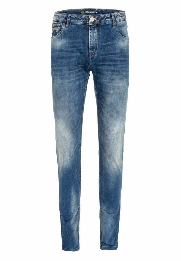 Bild 1 von Cipo & Baxx Bequeme Jeans mit lässiger Waschung in Straight Fit