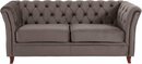 Bild 1 von Home affaire Chesterfield-Sofa Reims, mit echter Chesterfield-Knopfheftung, hochwertige Verarbeitung, Braun