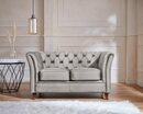 Bild 1 von Home affaire Chesterfield-Sofa Reims, mit echter Chesterfield-Knopfheftung, hochwertige Verarbeitung, Grau