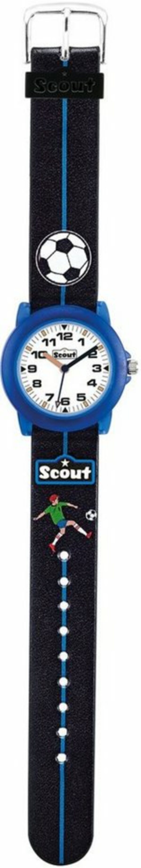 Bild 1 von Scout Quarzuhr Fußballuhr, Crystal, 280305000, mit Fußballmotiv, ideal auch als Geschenk