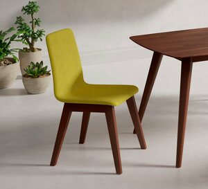 INOSIGN Stuhl Sandy (2 St), mit verschiedenen Stuhlbeinfarben und Farbvarianten, Sitzhöhe 47 cm, Braun