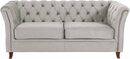 Bild 1 von Home affaire Chesterfield-Sofa Reims, mit echter Chesterfield-Knopfheftung, hochwertige Verarbeitung, Grau