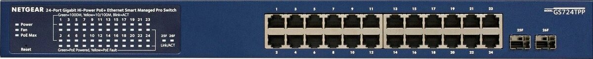 Bild 1 von NETGEAR GS724TPP Netzwerk-Switch