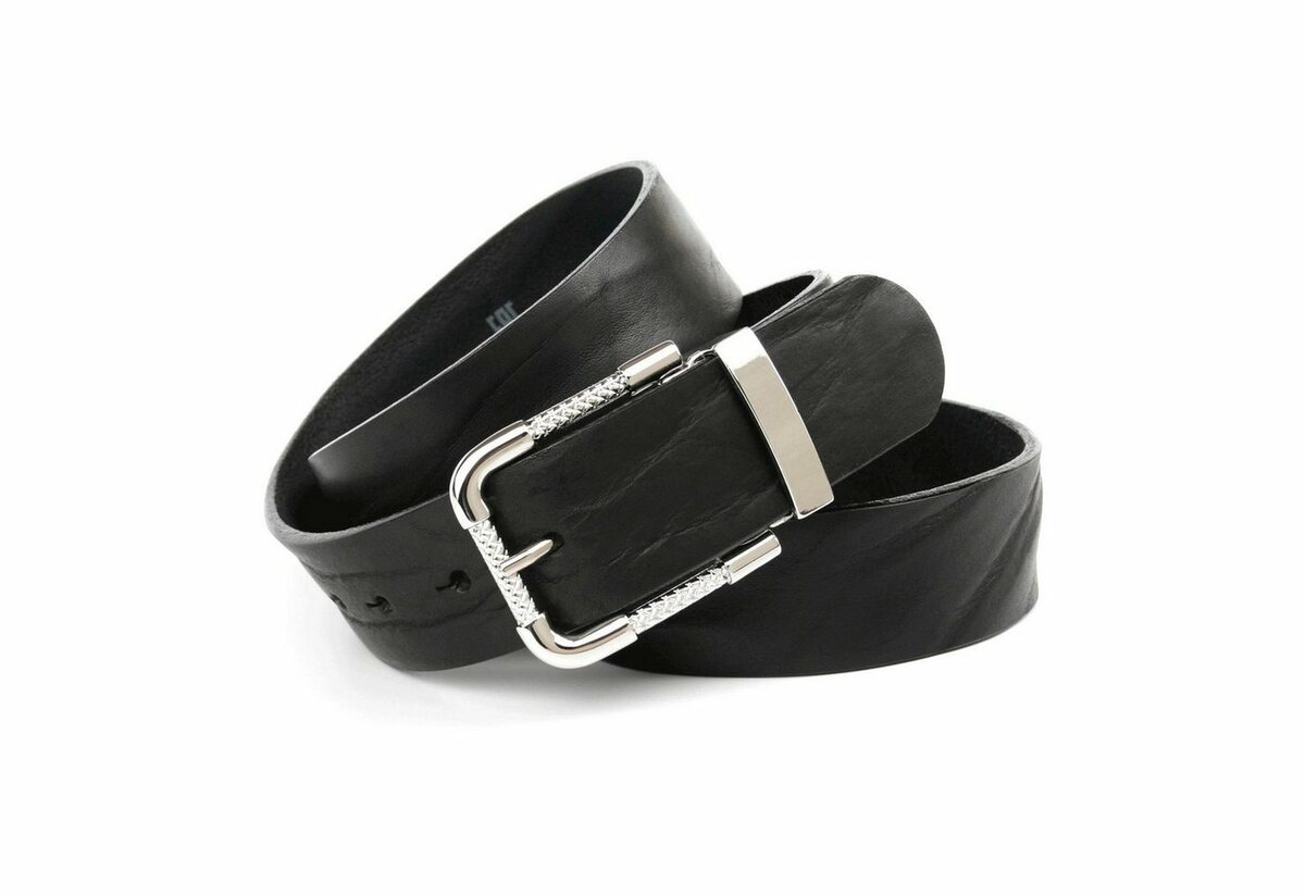 Bild 1 von Anthoni Crown Ledergürtel Vollledergürtel in schwarz