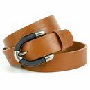 Bild 1 von Anthoni Crown Ledergürtel mit aufwendiger Schmuck-Schließe in Used-Optik