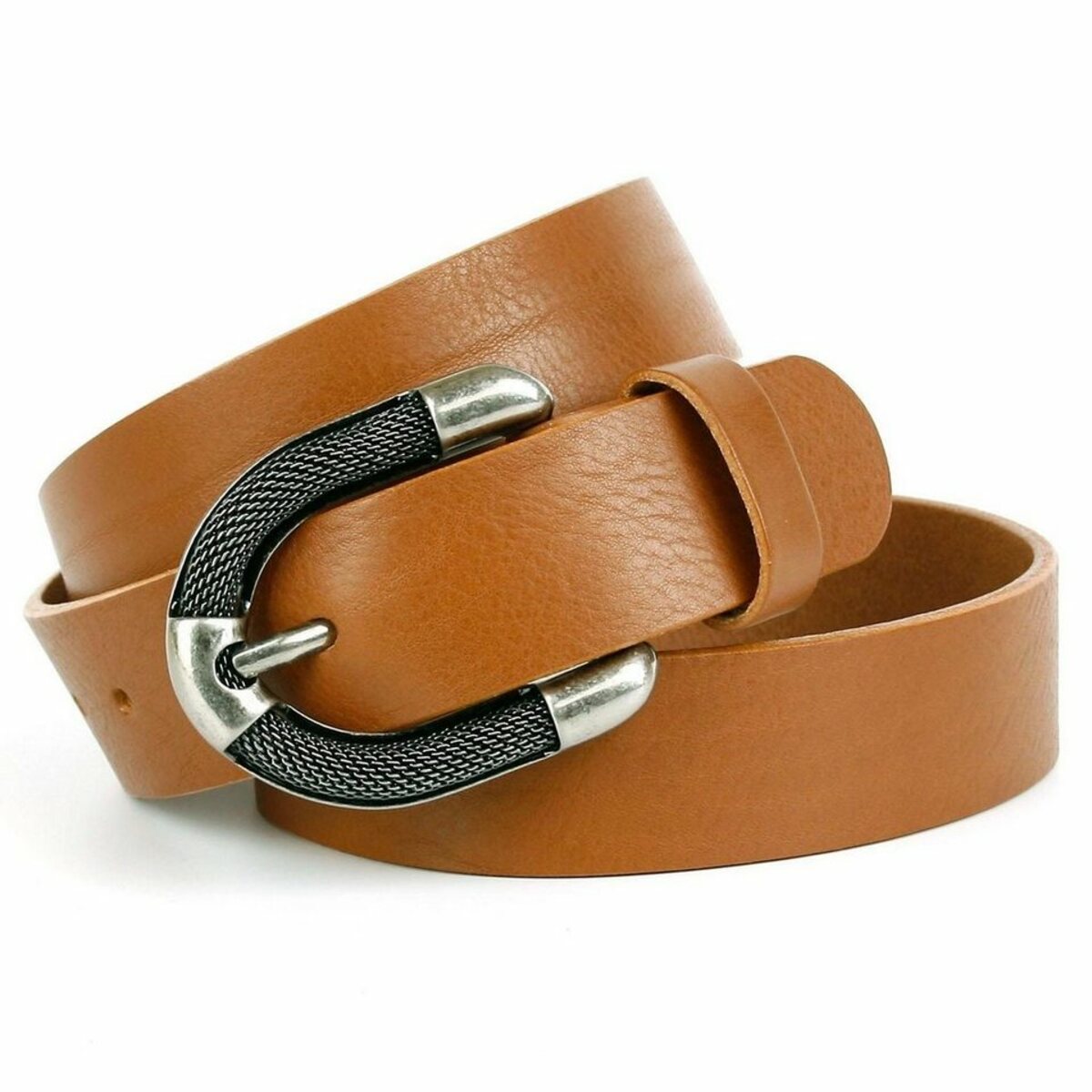 Bild 1 von Anthoni Crown Ledergürtel mit aufwendiger Schmuck-Schließe in Used-Optik