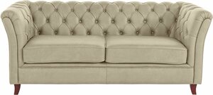Home affaire Chesterfield-Sofa Reims, mit echter Chesterfield-Knopfheftung, hochwertige Verarbeitung