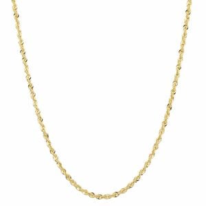 GOLDRAUSCH Kordelkette diamantiert mind. 3,3g Gold 585