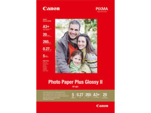 CANON Plus Glossy II PP-201 Fotopapier 100 x 150 mm 50 Blätter, Kurzanleitung