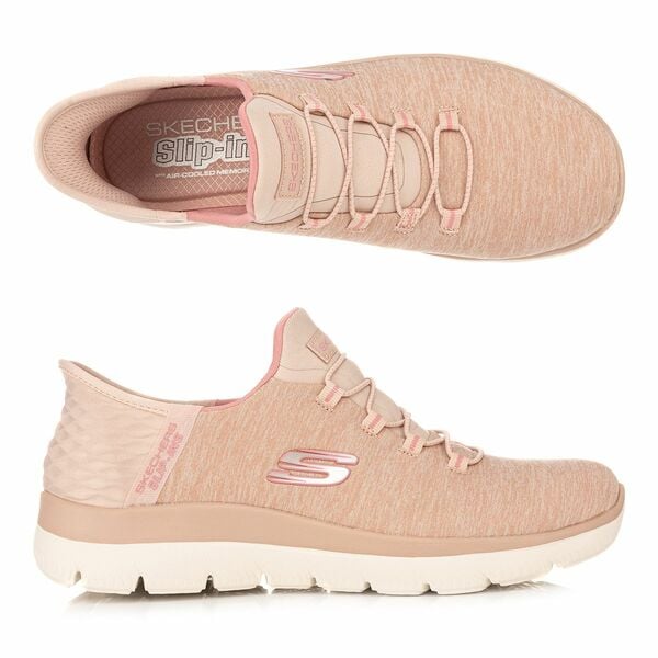 Bild 1 von SKECHERS Damen-Sneaker Slip-Ins Summits Textil Memory Foam