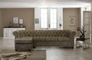 Bild 1 von Home affaire Chesterfield-Sofa Rysum, Chesterfield-Optik mit Ottomanen-Abschluß, Grau