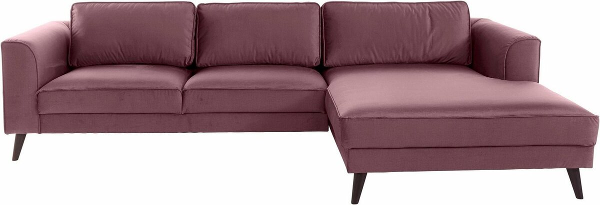 Bild 1 von INOSIGN Ecksofa Junis, in moderner Optik, Rosa