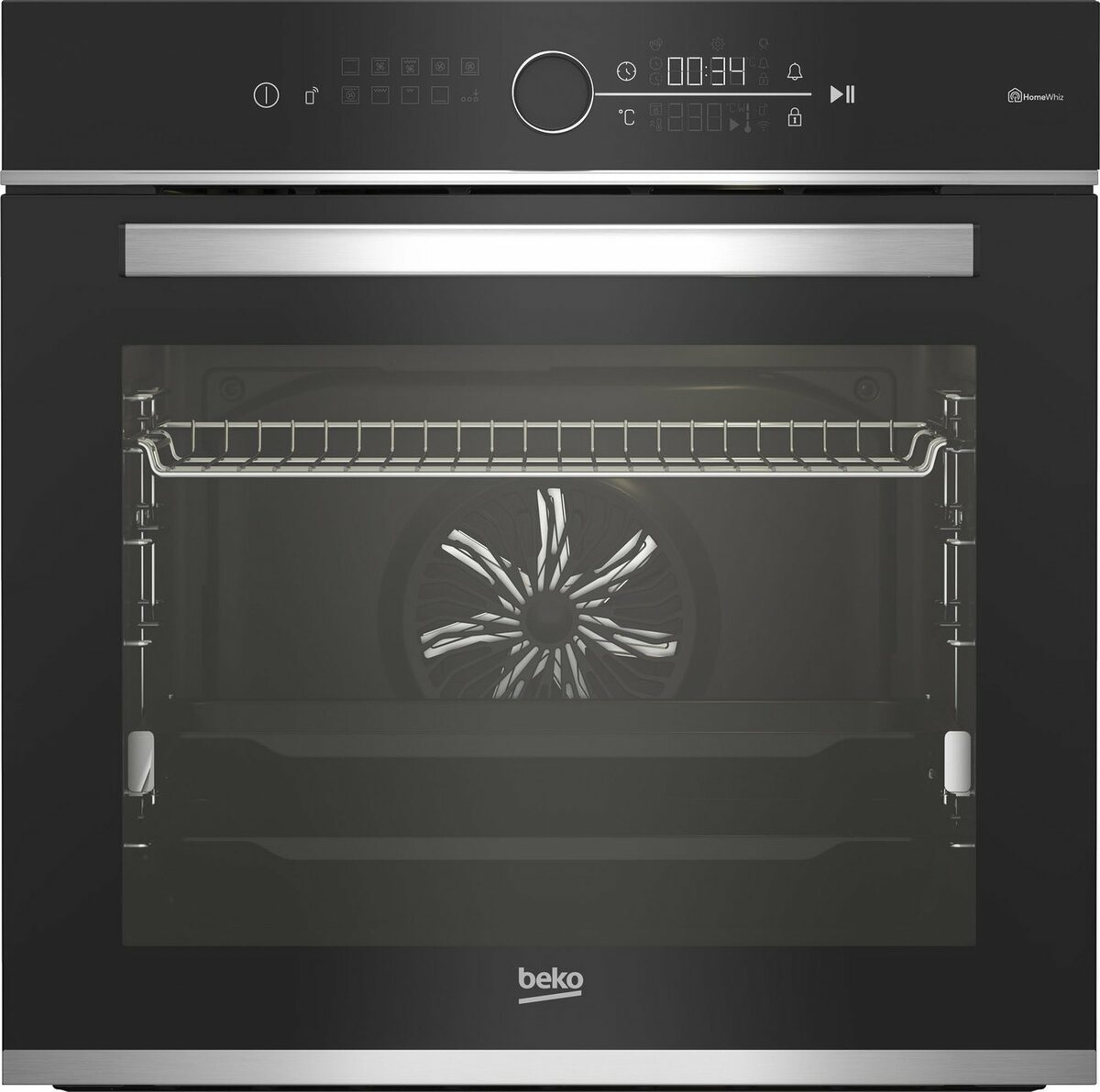 Bild 1 von BEKO Einbaubackofen BBIM13400XMPSEW 7757787687, mit 1-fach-Teleskopauszug, Pyrolyse-Selbstreinigung