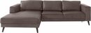 Bild 1 von INOSIGN Ecksofa Junis, in moderner Optik, Braun
