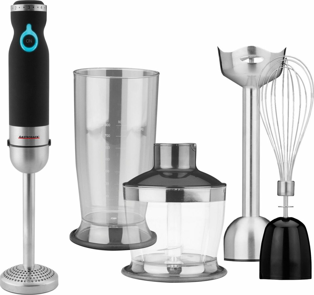 Bild 1 von Gastroback Stabmixer Set Advanced Pro 40975, 800 W, 5 Leistungsstufen
