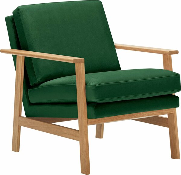 Bild 1 von LOVI Sessel Pepper, mit massivem Eichengestell, neuer Klassiker mit zeitlosem Design, Grün