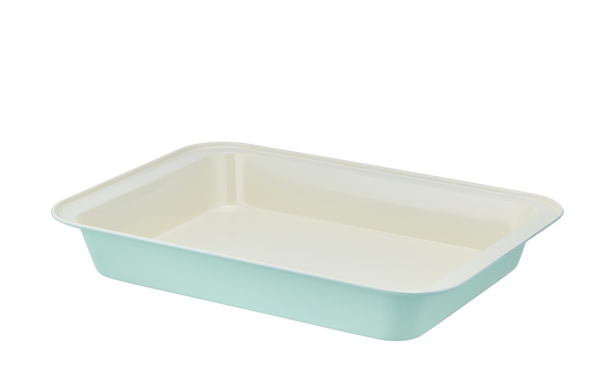 Bild 1 von for friends Auflaufform grün Metall Maße (cm): B: 34 H: 5,7 Backen & Zubehör