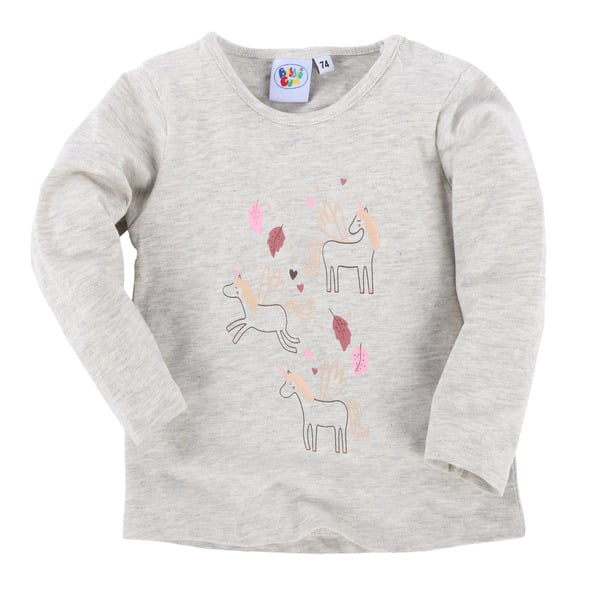 Bild 1 von Baby Mädchen Longsleeve mit Einhornprint
                 
                                                        Beige