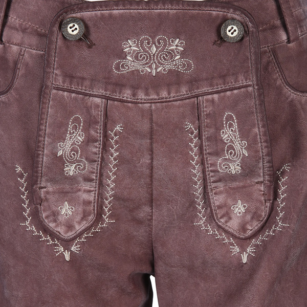 Bild 3 von Damen Trachtenhose in Lederoptik
                 
                                                        Rot