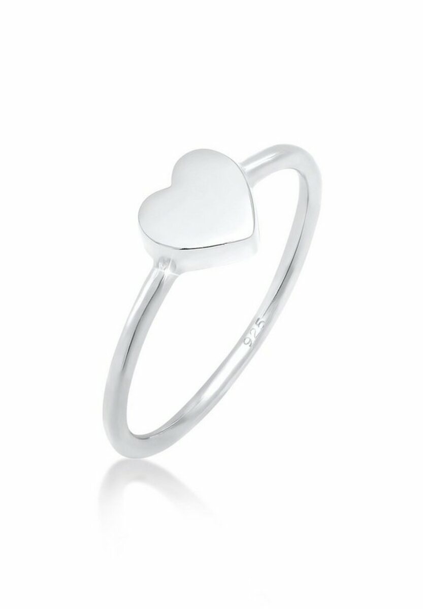 Bild 1 von Elli Fingerring Herz Liebe Valentinstag Zeitlos 925 Silber