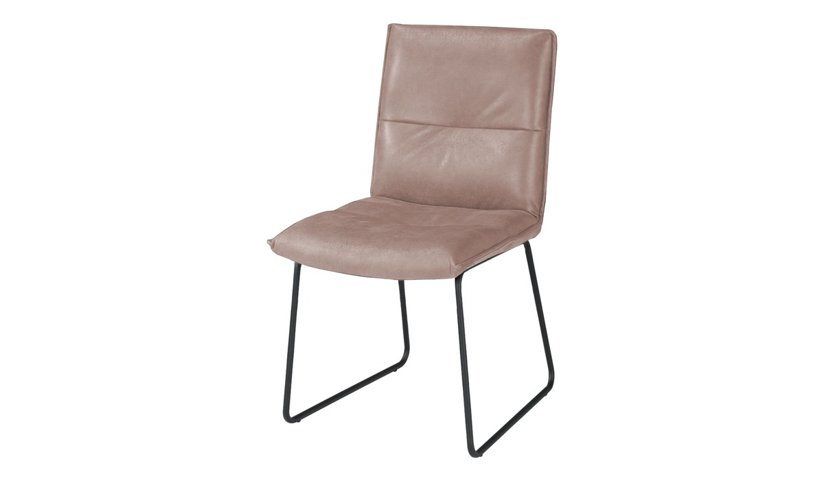 Bild 1 von KOINOR Kufenstuhl  Essay rosa/pink Maße (cm): B: 49 H: 86 T: 63 Stühle