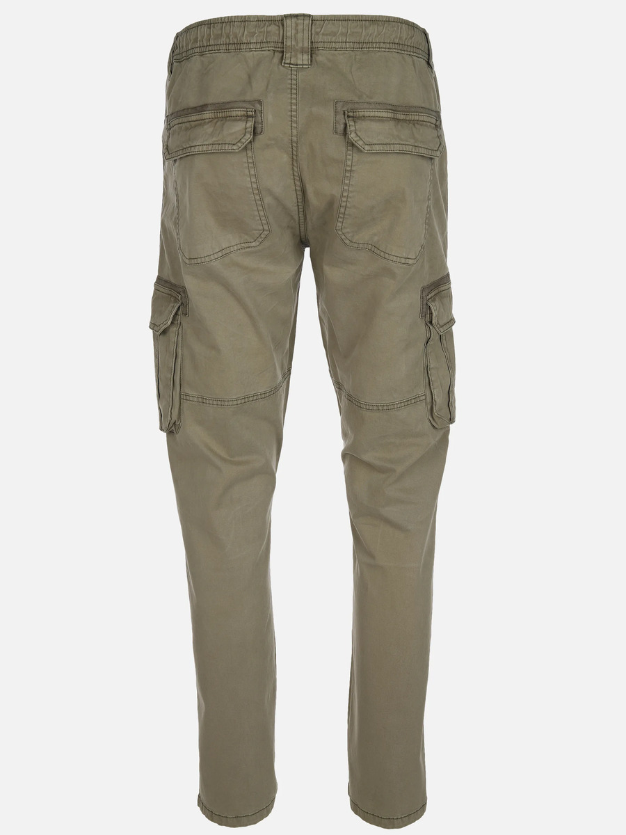 Bild 2 von Herren Cargohose mit Schlupfbund
                 
                                                        Oliv