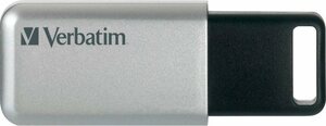 Verbatim Secure Pro 64GB USB-Stick (USB 3.2, Lesegeschwindigkeit 35 MB/s)