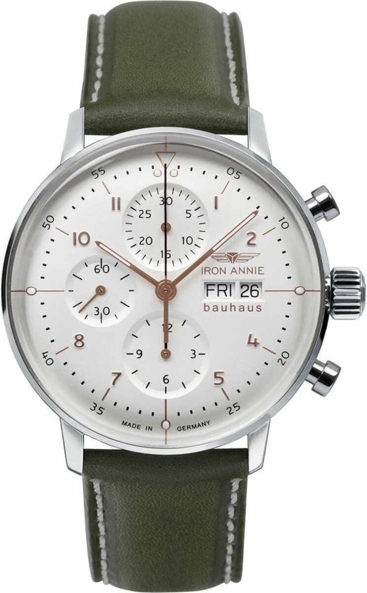 Bild 1 von IRON ANNIE Chronograph Bauhaus ETA Valjox 7750, 5018-4O, Exklusiv Artikel