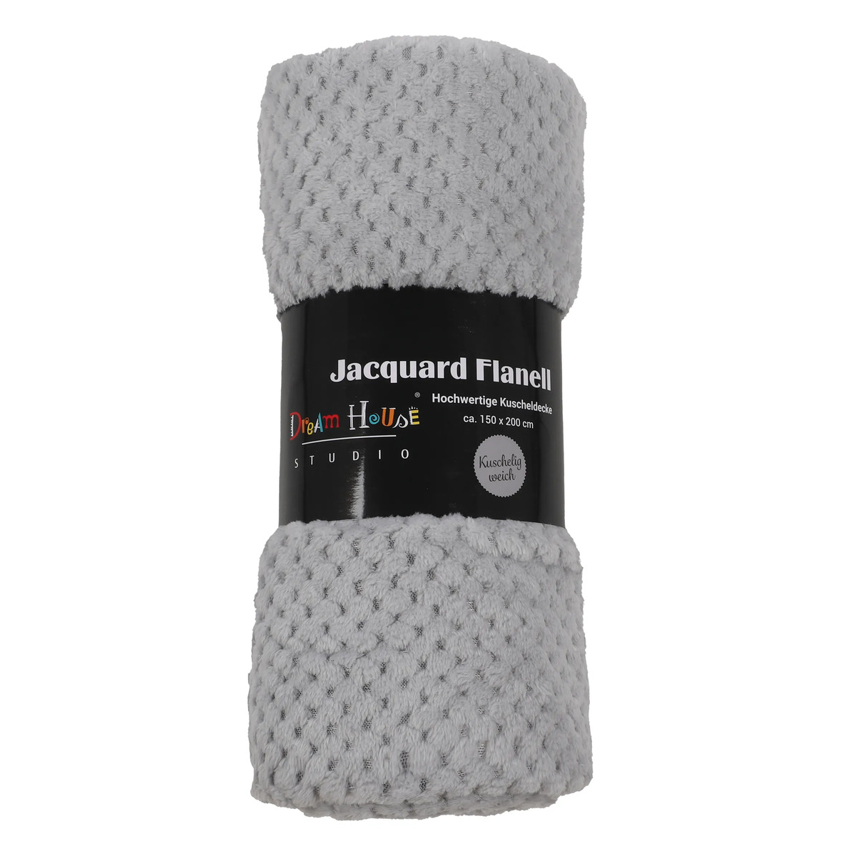 Bild 2 von Wohndecke Flanell, 150x200cm
                 
                                                        Grau