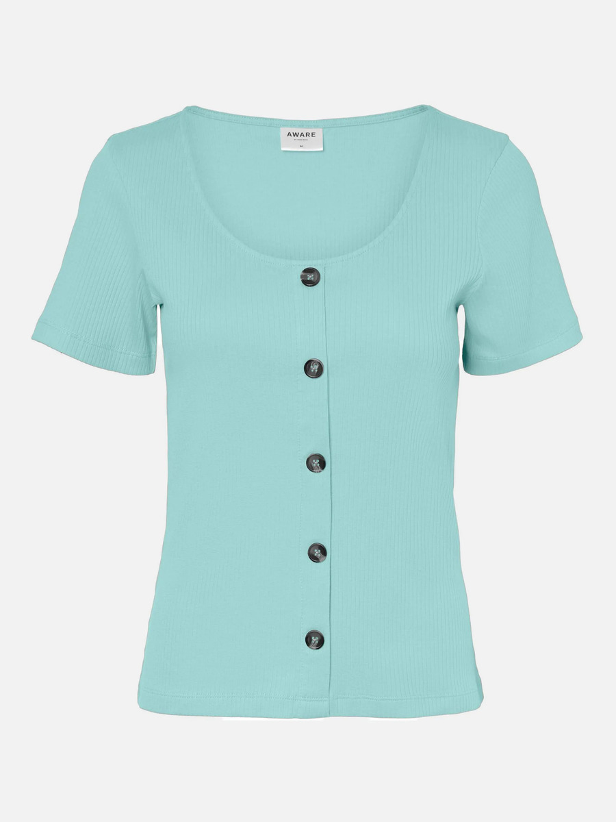 Bild 1 von Vero Moda VMHELSINKI SS TOP  GA Shirt
                 
                                                        Blau