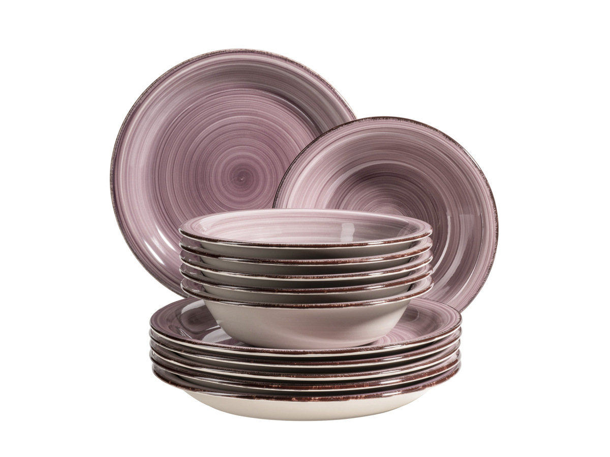 Bild 1 von MÄSER Tafelservice, »Lumaca«, 12-teilig, Berry