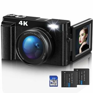 Digitalkamera,4K UHD Fotokamera Autofokus