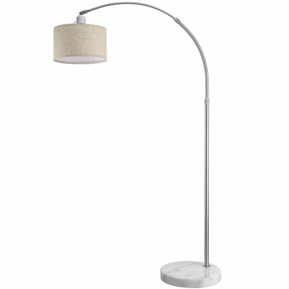 Bild 1 von monzana® Design Bogenlampe Leinen 150-175cm verstellbar