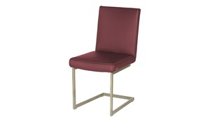 KOINOR Leder-Schwingstuhl  Sqare rot Maße (cm): B: 46 H: 92 T: 61 Stühle