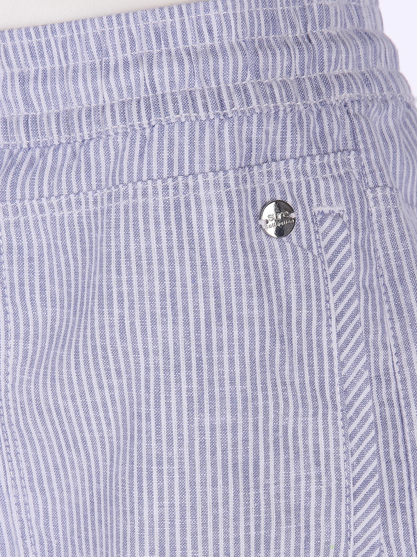 Bild 3 von Damen Leinenrock im Streifenlook
                 
                                                        Blau