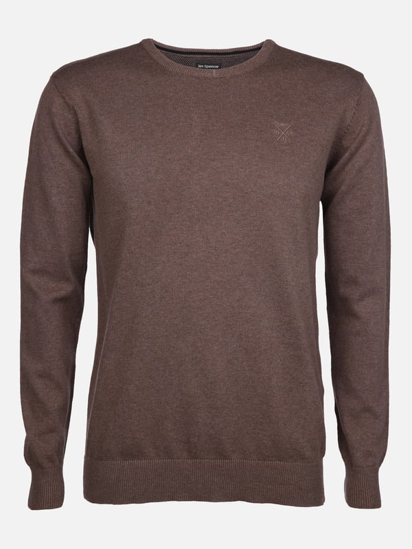 Bild 1 von Herren Pullover unifarben
                 
                                                        Braun