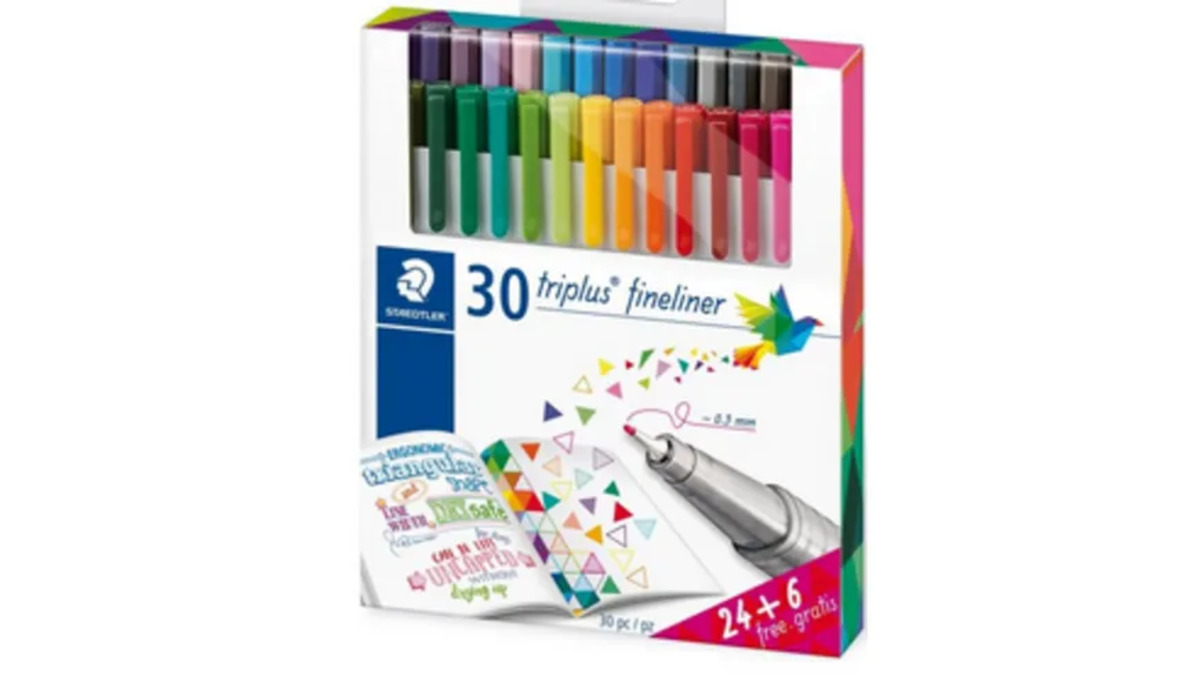 Bild 1 von STAEDTLER® Feinschreiber triplus® Fineliner 24+6
