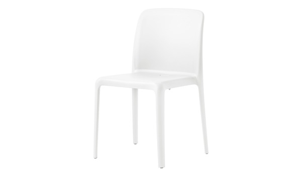 Bild 1 von Connubia Stuhl  stapelbar Bayo weiß Maße (cm): B: 52 H: 81 T: 54 Stühle