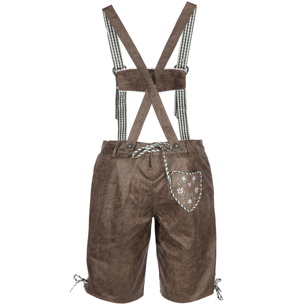 Bild 2 von Damen Trachtenhose aus Lederimitat
                 
                                                        Braun