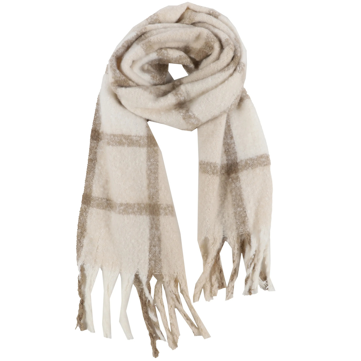 Bild 1 von Damen Schal mit Fransen
                 
                                                        Weiß