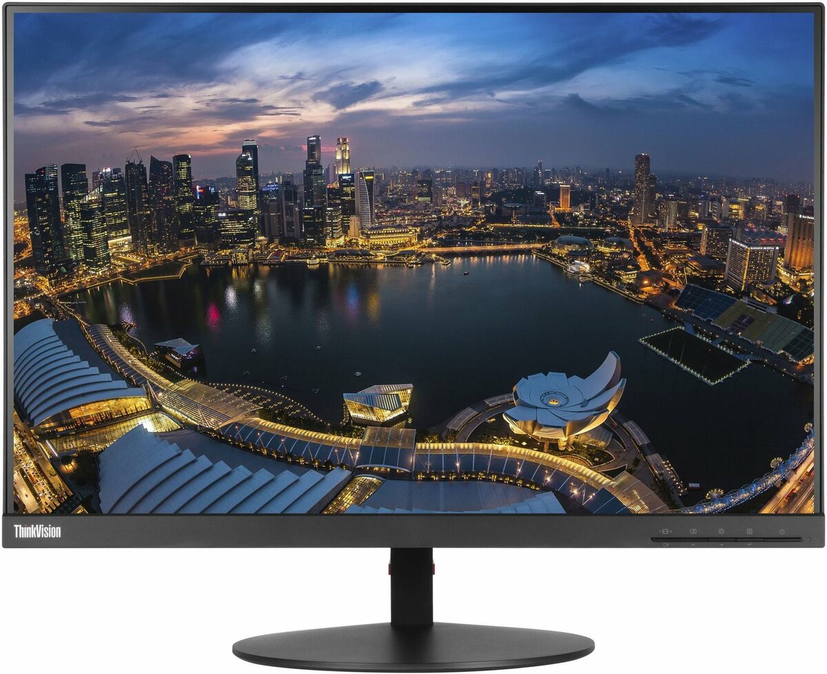 Bild 1 von Lenovo T24d LED-Monitor (60,96 cm/24 , 1920 x 1200 px, WUXGA, 7 ms Reaktionszeit, IPS, ThinkVision Monitor)"