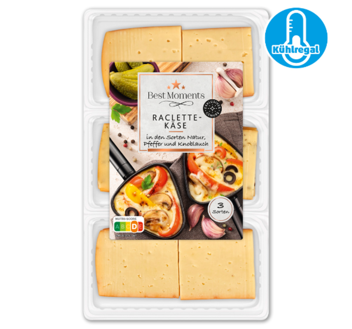 Bild 1 von BEST MOMENTS Raclette-Käse*