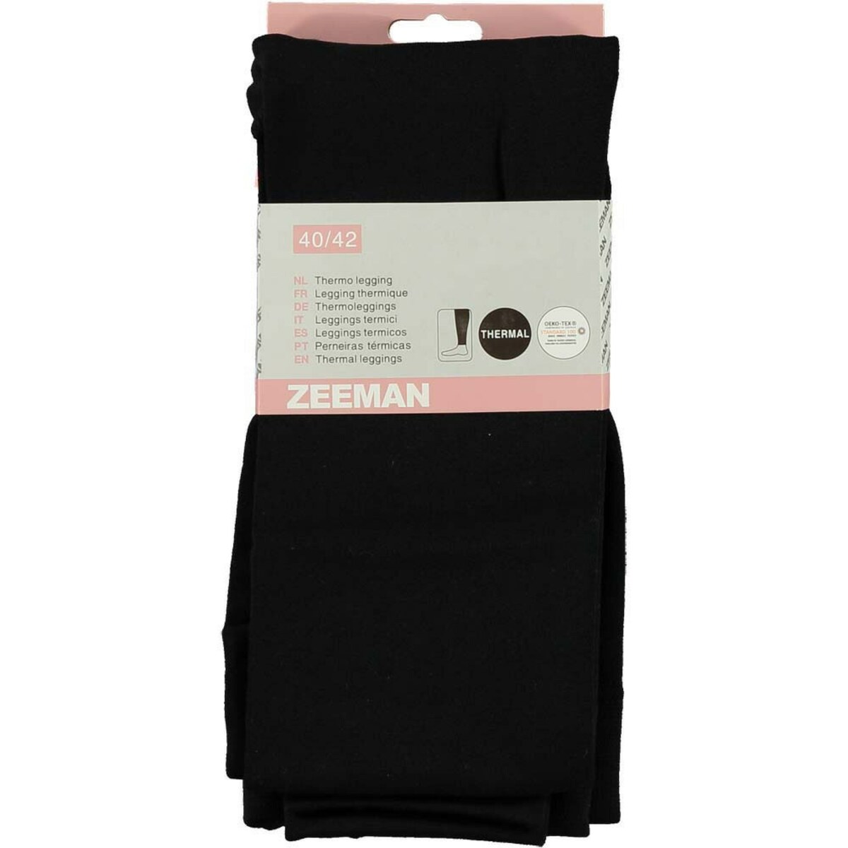 Bild 1 von Damen-Leggings Stretch, Schwarz, 40/42