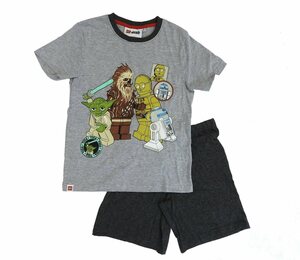 LEGO Star Wars Pyjama (Set) Wars Kinder Schlafanzug kurz 2tlg. Shorty Set Jedi R2D2 Jungen