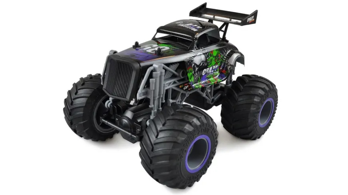 Bild 1 von Amewi CRAZY HOT ROD MONSTER TRUCK 1:16 RTR SCHWARZ