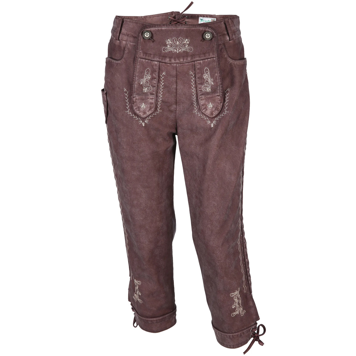 Bild 1 von Damen Trachtenhose in Lederoptik
                 
                                                        Rot